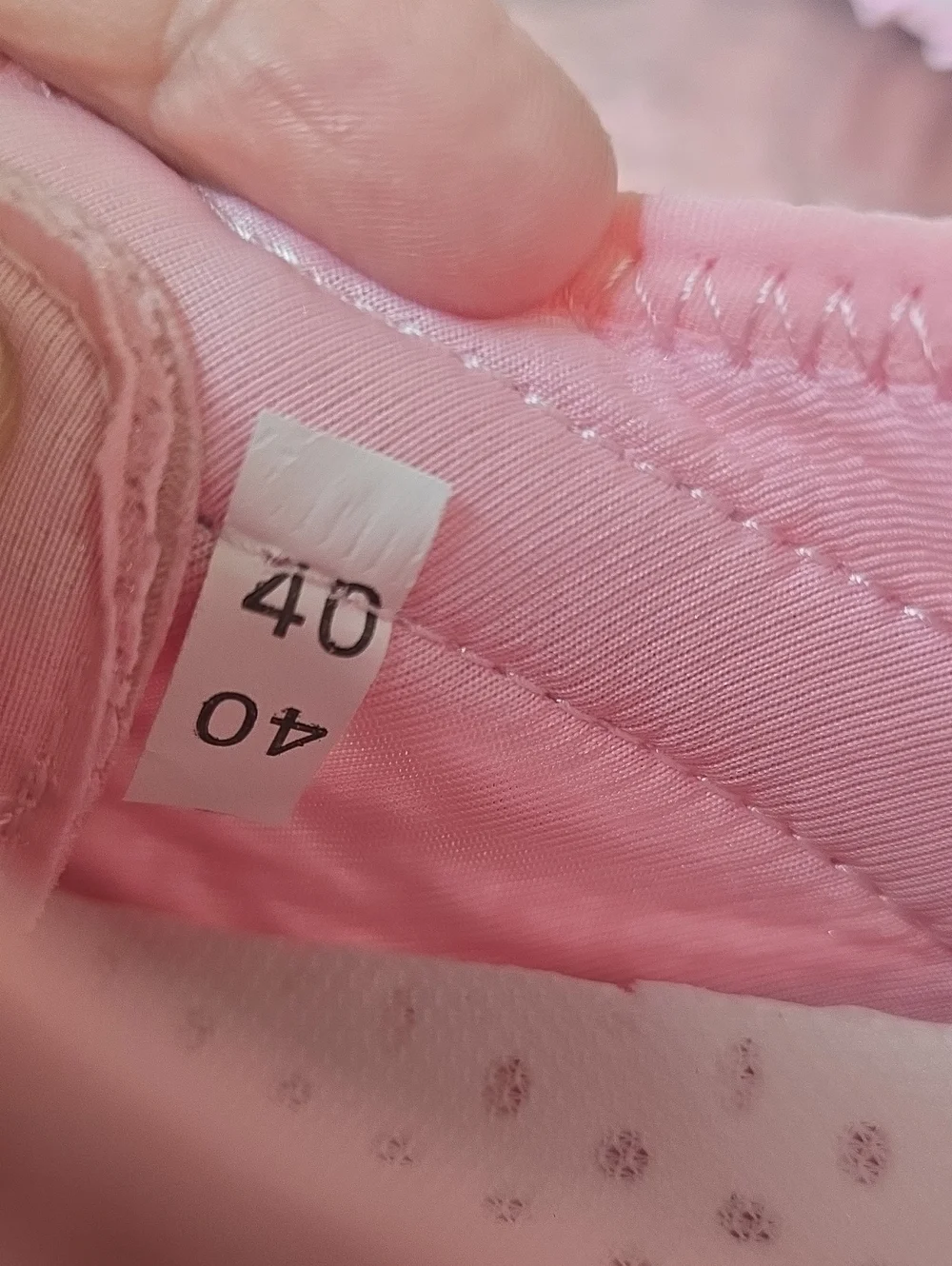 Women's Lightweight Pink & Aqua Athletic Sneakers Quick Dry, Size 40, NEW